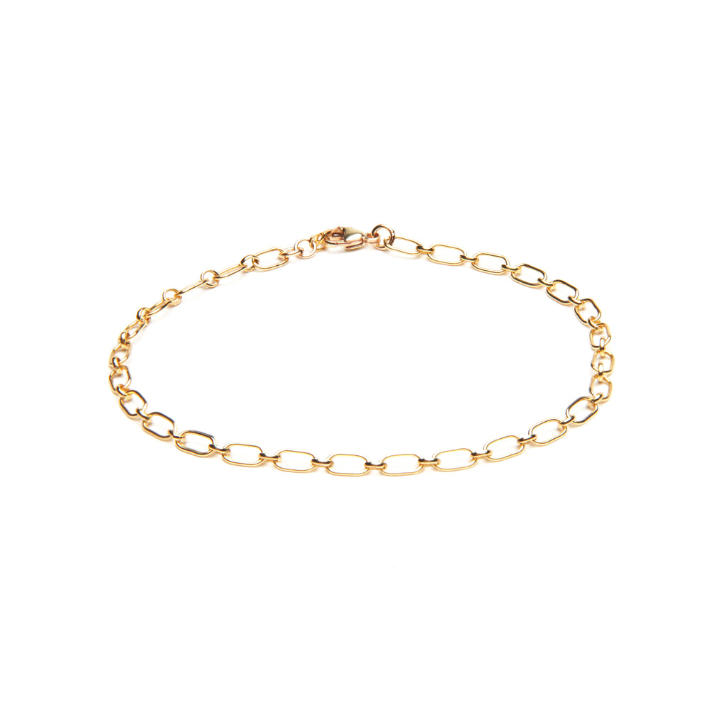 ELVA Anklet - Edles Fusskettchen- Gold