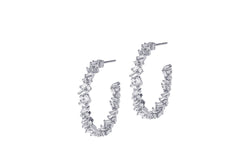 LORA MEDIUM HOOPS - 925 Silber - LIMITIERT