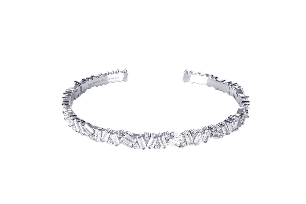 LORA TURBO GLOW Bangle  - Silber Rhodiniert - LIMITIERT - NEW