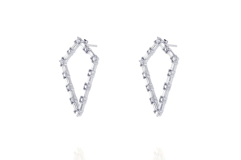 LORA KITE Earring - Silber Rhodiniert - LIMITIERT