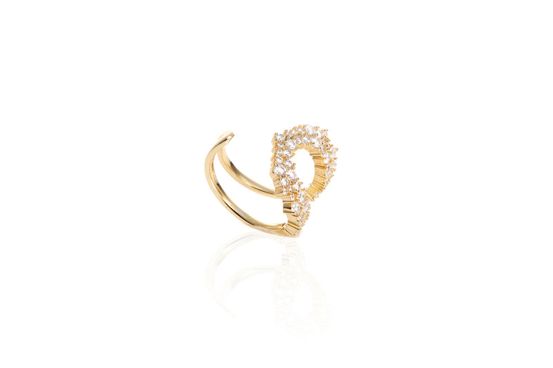 ANAH VISÈE Ring - Gold - LIMITIERT