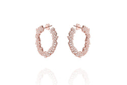 ANAH - FINE LUMINATE HIDDEN EARRING - Roségold - LIMITIERT