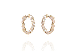 ANAH - FINE LUMINATE HIDDEN EARRING - Gold - LIMITIERT