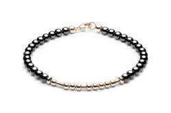 Namensarmband • Morsecode • Schwarz/ Silber - CLASSYANDFABULOUS JEWELRY