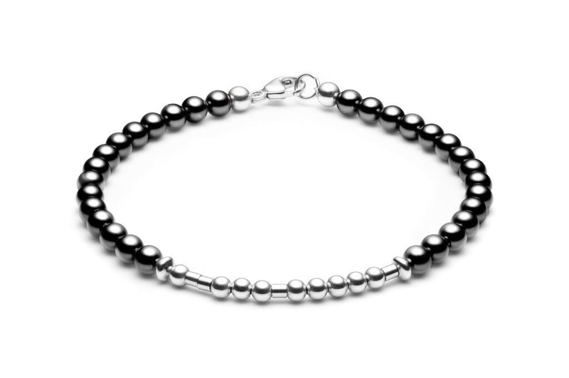 Kugelarmband/ Namensarmband • Morsecode • Schwarz/ Gold - CLASSYANDFABULOUS JEWELRY