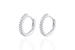 IZA Earring 3in1 - Wunderschöne Ohrringe mit kleinen Creolen - Silber