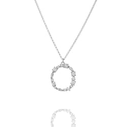 O - Buchstaben Kette - Letter Chain - Silber - CLASSYANDFABULOUS JEWELRY
