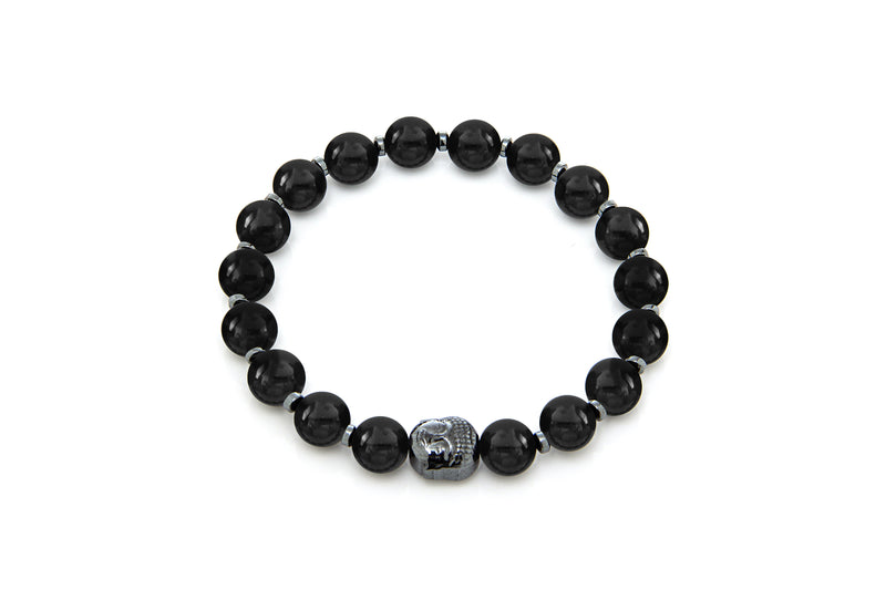 PREMIUM HIGH GLOSS ONYX BRACELET