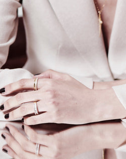 JULA- THE ULTIMATE REFINEMENT RING - SILBER