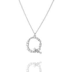 Q - Buchstaben Kette - Letter Chain - Silber - SOLD OUT - CLASSYANDFABULOUS JEWELRY