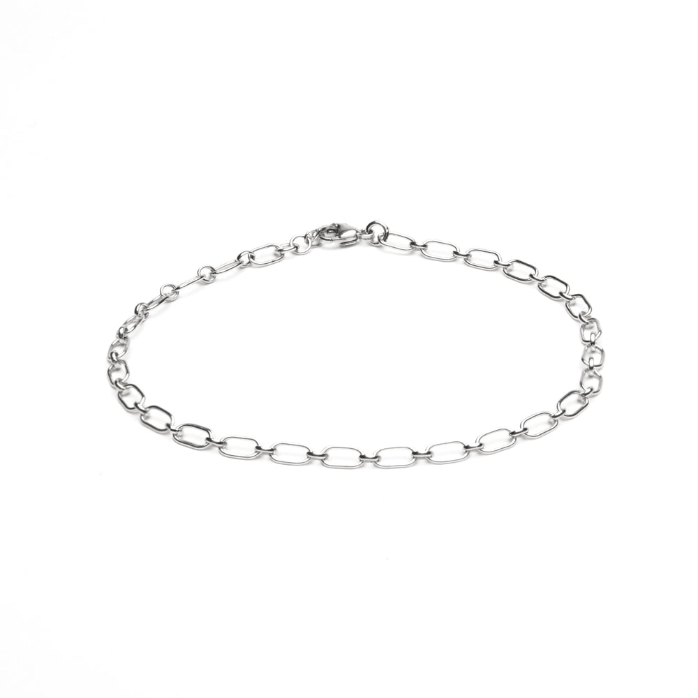ELVA Anklet - Edles Fusskettchen - personalisierbar -  Silber - CLASSYANDFABULOUS JEWELRY