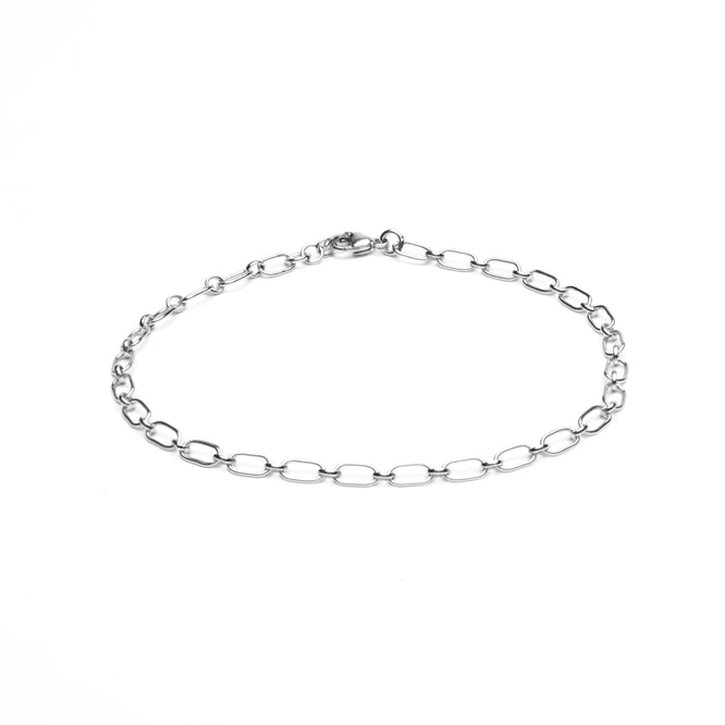 ELVA Anklet - Edles Fusskettchen - personalisierbar -  Silber - CLASSYANDFABULOUS JEWELRY