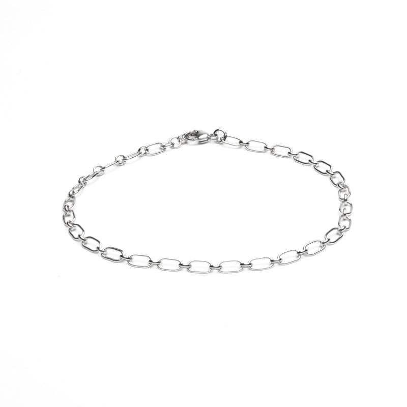 ELVA Anklet - Edles Fusskettchen - personalisierbar -  Silber - CLASSYANDFABULOUS JEWELRY