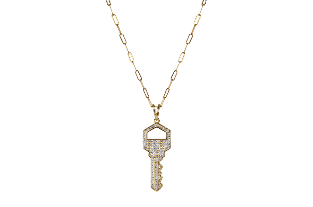 THE HIGH SPARKLE KEY CHAIN - Kette mit Anhänger - Gold