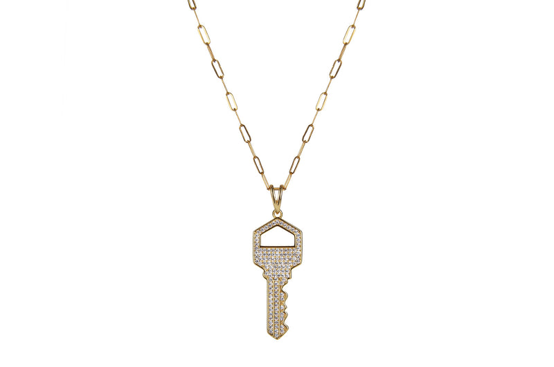 THE HIGH SPARKLE KEY CHAIN - Kette mit Anhänger - Gold