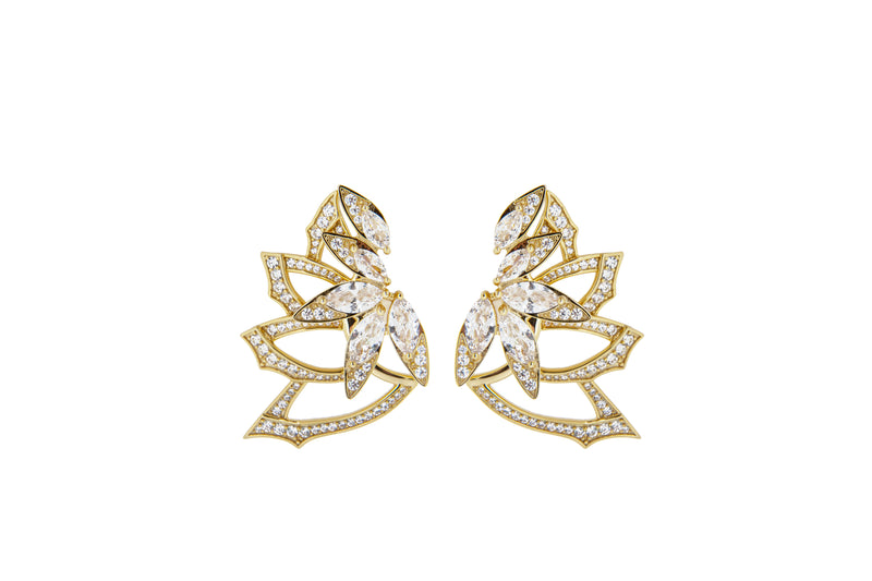 THYLANE - 2in1 EARRINGS - GOLD