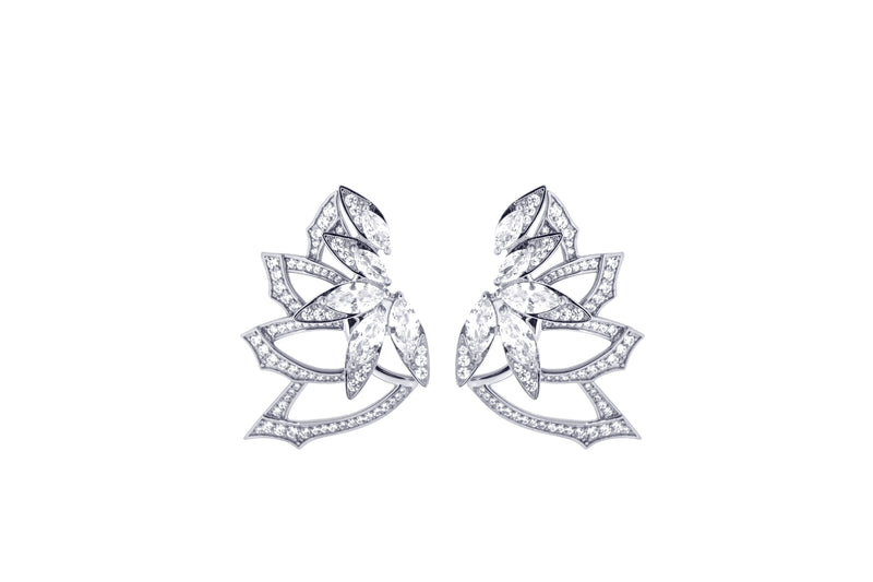 THYLANE - 2in1 EARRINGS - SILBER