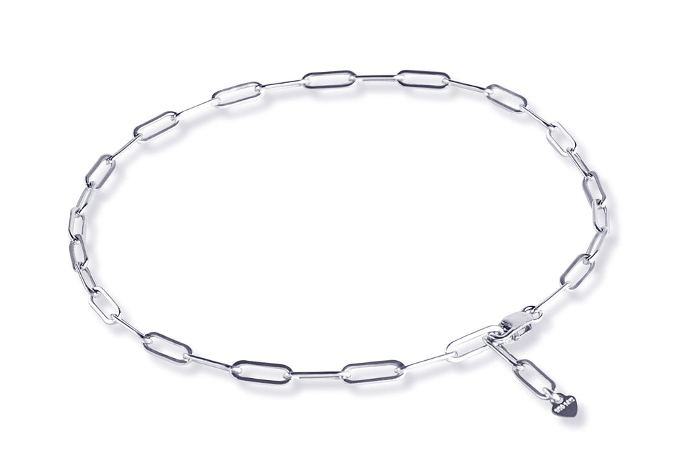 VALDA MEDIUM Anklet - Fusskettchen -  Silber