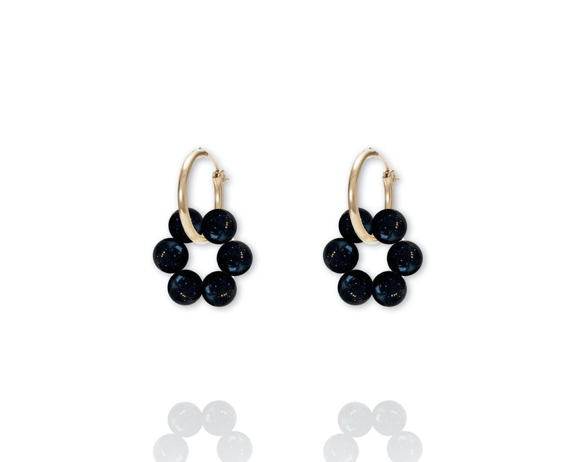 ABSOLUT AZALEA Earring - Gold / Black