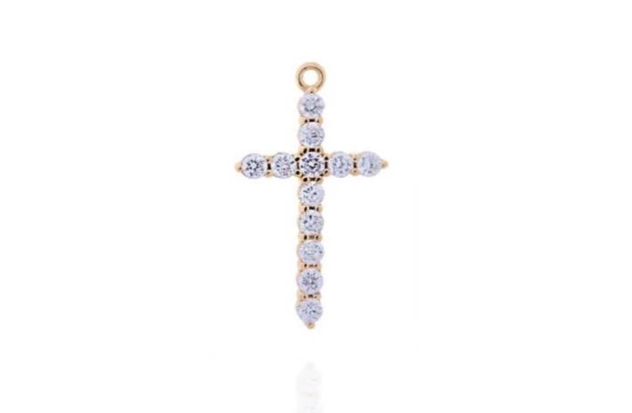 THE BIG PAVÈ CROSS - CLASSYANDFABULOUS JEWELRY