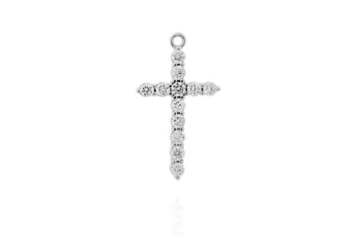 THE PAVÈ CROSS - CLASSYANDFABULOUS JEWELRY