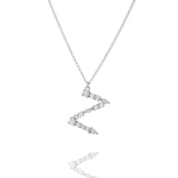 Z - Buchstaben Kette - Letter Chain - Silber - SOLD OUT - CLASSYANDFABULOUS JEWELRY