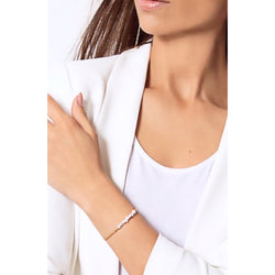 CORALI - elegantes Armband mit 8 Süßwasser Perlen - Silber - CLASSYANDFABULOUS JEWELRY