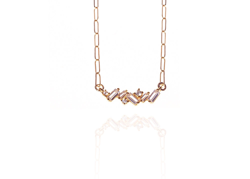 LORA EXPLOSION CHOKER CHAIN - Gold - LIMITIERT - CLASSYANDFABULOUS JEWELRY