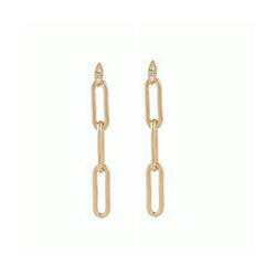 VALDA Marquise Earrings  - versch. Längen - Gold - CLASSYANDFABULOUS JEWELRY