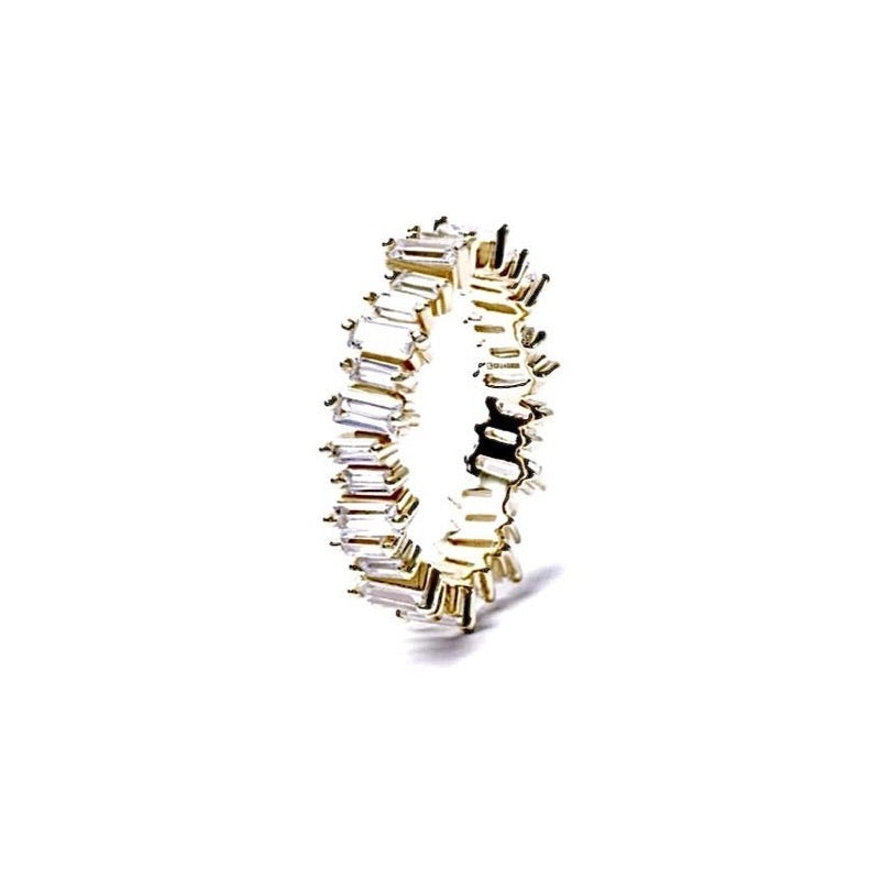 LORA BAGUETTE RING - Gold - LIMITIERT - CLASSYANDFABULOUS JEWELRY