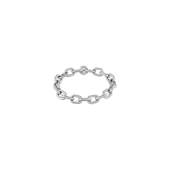 Micro Link Chain Ring  - Kettenring - Silber - CLASSYANDFABULOUS JEWELRY