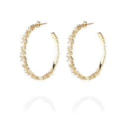 LORA BIG HOOPS - Gold - LIMITIERT - CLASSYANDFABULOUS JEWELRY