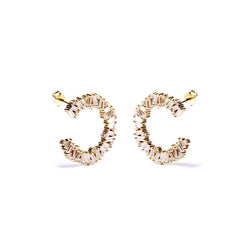 LORA MOON Earrings - Gold - LIMITIERT - CLASSYANDFABULOUS JEWELRY