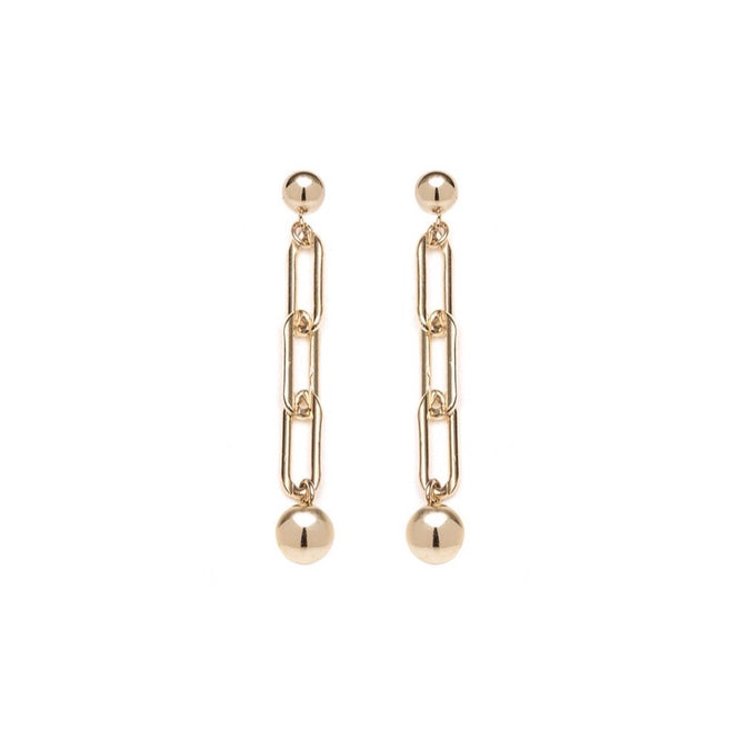 VALDA Earrings - Gold - CLASSYANDFABULOUS JEWELRY