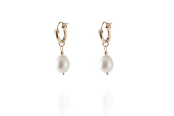 The Pearl Earring - Gold - CLASSYANDFABULOUS JEWELRY